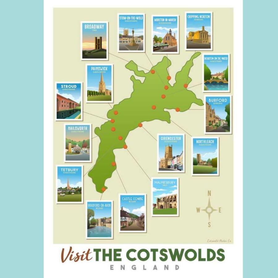 Large Stylish Luxury Cotswold Cottage - Ideal For Families, W/ Ev Charging Andoversford Luaran gambar